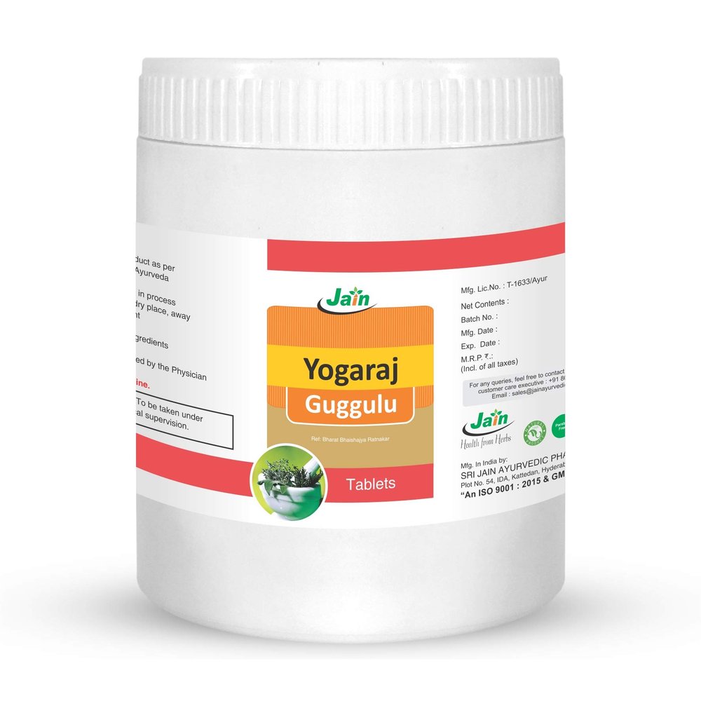 Jain Yograj Guggulu - 1000 Count
