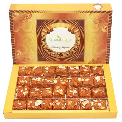 Father's Day Sweets-Ghasitaram's Special Dodha Barfi (800 GMS)|Sweets|Sweets Gift Pack|Diwali Sweets|Indian Mithai|Diwali Sweets Gift Box|