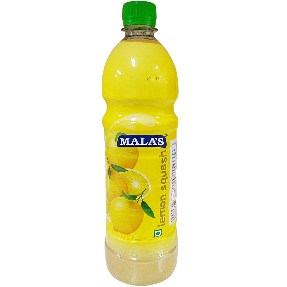 Malas Fruit Juice - Lemon Squash, 750ml Bottle