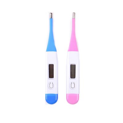 NavaFresh Basics Blue : 1PCS Adult Infant Kids Child Baby Body Electronic Digital Temperature Ears Forehead Oral anal armpit LCD Display With Soft Head