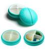 Haiker Portable Carry On Gum Pill Box 4 Compartment Travel Case Holder( Light Blue) view 1