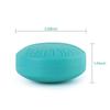 Haiker Portable Carry On Gum Pill Box 4 Compartment Travel Case Holder( Light Blue) view 2