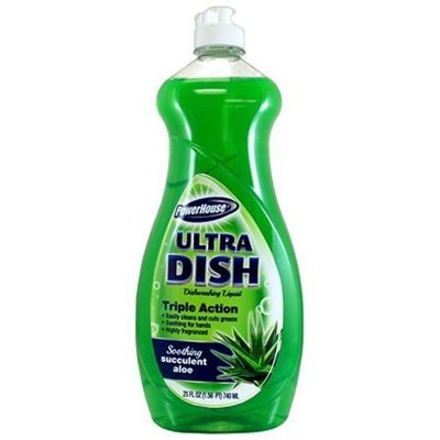 A USA Made Product PowerHouse Succulent Aloe Ultra Dish Dishwashing Liquid, 740mL (4)
