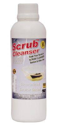 CERO Dish Scrub Decontaminant Cleanser for Scrub Pad | Sponge | Wipe | Steel Scrub (200ml)