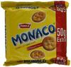 Parle Monaco Salted Biscuits - Classic Regular, 200g view 2