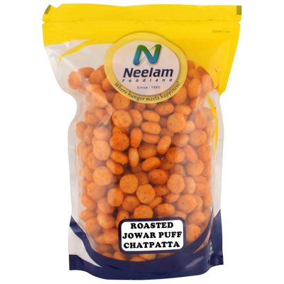 Neelam Foodland Roasted Masala Jowar Puff-200 Gram