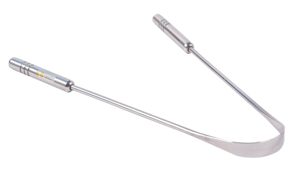 KannsSky Tongue Cleaner with silver handle