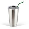 6Pcs 10.5"Drinking Straws, Aluminum Straws, Reusable Metal Smoothies Straws, Rainbow Colorful Straws for 20 30oz Stainless Tumblers Rumblers Cold Beverage, Free Cleaning Brush Included, Bent view 4