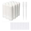 zison 12 Sets Essential Oil Aromatherapy Tubes Inhaler Sticks Blank Nasal Inhalers( 12 Complete Sticks) + 2 Polyethylene Pipette Droppers view 1