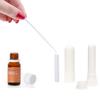 zison 12 Sets Essential Oil Aromatherapy Tubes Inhaler Sticks Blank Nasal Inhalers( 12 Complete Sticks) + 2 Polyethylene Pipette Droppers view 3