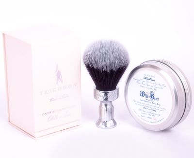 Wild Seas Luxury Shaving Soap and Calliditas Shaving Brush 