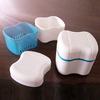 NavaFresh Basics Denture Storage Case Container Bath Box Dental Appliance Box Cleaning Denture High Quty view 1