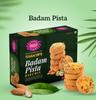 Karachi Bakery Biscuits - Badam Pista with Real Saffron, 400g Carton view 4