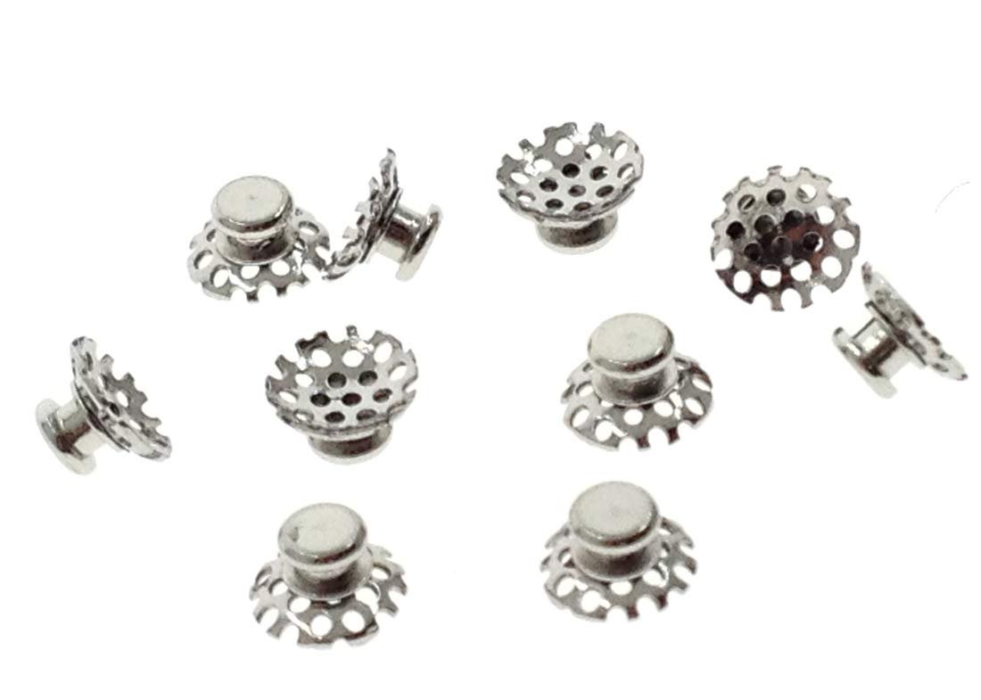 30 Pcs New Dental Tomy Lingual Buttons Hollow Base Orthodontic Materials