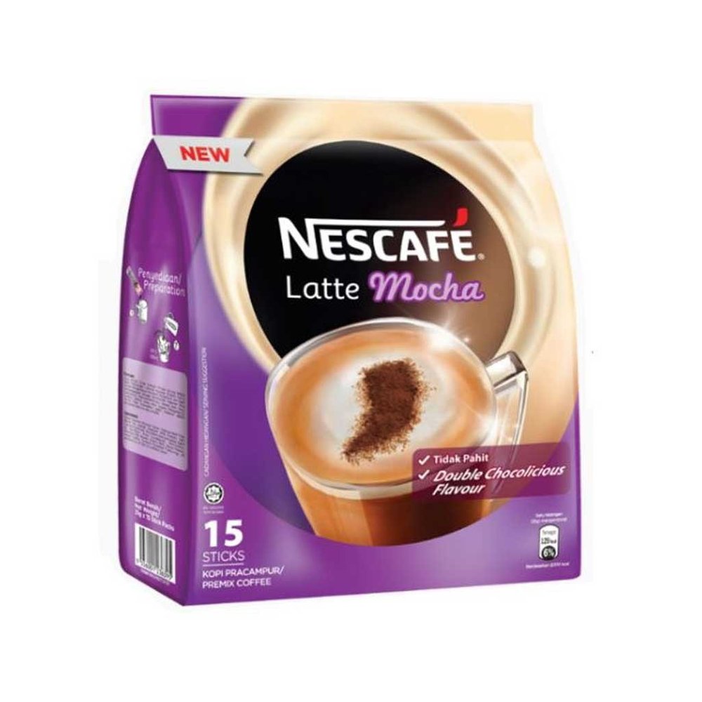 Nescaf Latte Mocha (465g) - 15 Sticks