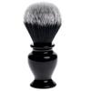 Fendrihan Black and White Synthetic Shaving Brush with Resin Handle for Personal and Professional Shaving view 1