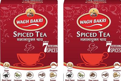 Wagh Bakri Spiced Tea, 250 Gram (Pack Of 2), Assam