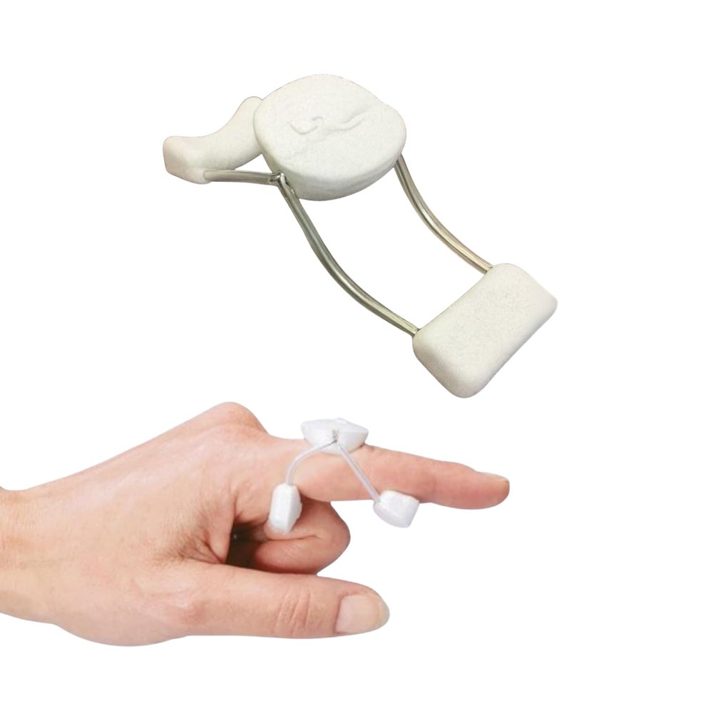 LMB Spring Finger Extension Splint. Size: AA, Length 2", Middle Pad Width: 7/8" - Model 704204