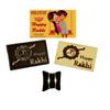 BOGATCHI Rakhi for brother with chocolate 2 pieces view 1
