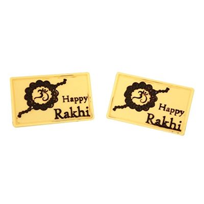 BOGATCHI Rakhi for brother with chocolate, Rakhi Gift Combo Box 2 PIECES
