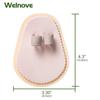 2 Hole Toe Straightener *2: Welnove - Toe Straightener Hammer Toes Hammer Toe Correctorfor Claw Toe Mallet Toe Contracted Toe and Cured Toe Pack of 2(2 holes)(Hammer Toe Straightener) view 2