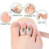 2 Hole Toe Straightener *2: Welnove - Toe Straightener Hammer Toes Hammer Toe Correctorfor Claw Toe Mallet Toe Contracted Toe and Cured Toe Pack of 2(2 holes)(Hammer Toe Straightener) view 3