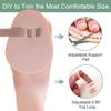 2 Hole Toe Straightener *2: Welnove - Toe Straightener Hammer Toes Hammer Toe Correctorfor Claw Toe Mallet Toe Contracted Toe and Cured Toe Pack of 2(2 holes)(Hammer Toe Straightener) view 4