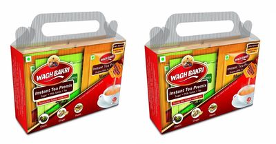 Wagh Bakri Instant Tea Premix Combo, 168g (Pack of 2)
