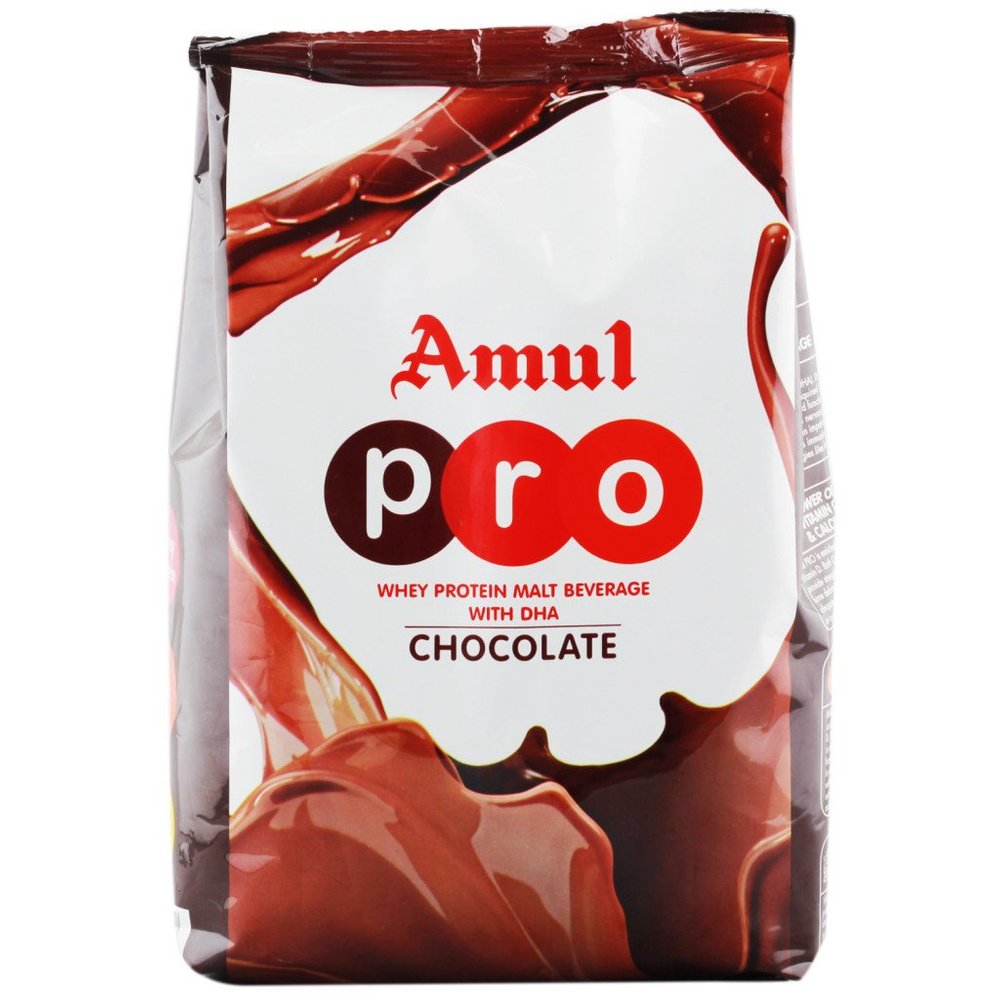 Amul Pro Chocolate 500G Powder Pouch Pack of 3,Whey