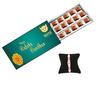 BOGATCHI Rakhi with Chocolates, Rakhi Gift Hamper, Rakhi with Sweets, Free Rakhi, Unique Rakhi Design, Rakhi Chocolate Gift, Dark Chocolate, Rakhi Gifts, raksha bandhan Gifts for Brother, 18 Pieces view 1