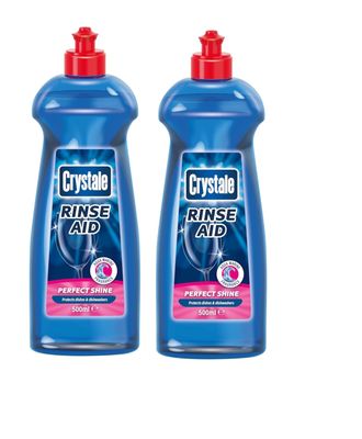 Crystale Rinse Aid Starter Combo Pack (2 Units X 500 Ml)