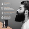 Professional Beard Mustache Hair Trimming Grooming Cutting Scissors Shears Comb Tool Kit Leather Case for Men view 3