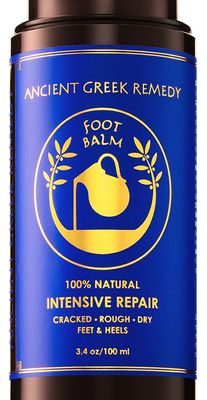 100% Organic Therapy Foot butter Balm treatment to heal, repair, Smooth, soften dry cracked peel callus skin on feet. Natural heels cream Moisturizer for soft and healthy feet care for men and women