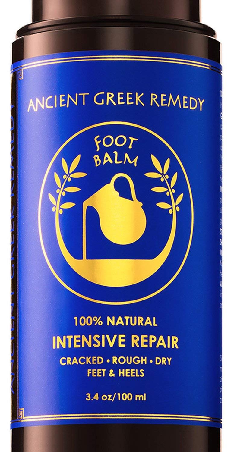 100% Organic Therapy Foot butter Balm treatment to heal, repair, Smooth, soften dry cracked peel callus skin on feet. Natural heels cream Moisturizer for soft and healthy feet care for men and women