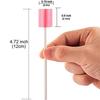 Disposable Oral Care Sponge Swabs(50pcs Pink) view 2