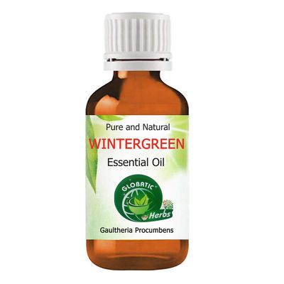 Globatic Herbs WINTERGREEN Essential Oil 30ml (Gaultheria Procumbens) Organic, Pure, Aromatherapy & 100% Therapeutic Grade