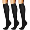 Compression Socks,(3 pairs) Compression Sock for Women & Men - Best For Running, Athletic Sports, Crossfit, Flight Travel view 1