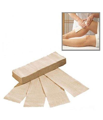 Adbeni Long Lasting Easy & Safe Brown Disposable Waxing Strips-50