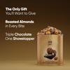 4700BC Nutty Tuxedo Chocolate Popcorn  Gourmet Gift Tin (375g) | Triple Chocolate with Roasted Almonds view 4