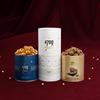 4700BC Gourmet Popcorn, Combo box,(2 Tins: 1 Himalayan Salt Caramel, 1 Nutty Tuxedo Chocolate), 275gm view 3