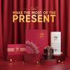 4700BC Gourmet Popcorn, Combo box,(2 Tins: 1 Himalayan Salt Caramel, 1 Nutty Tuxedo Chocolate), 275gm view 4