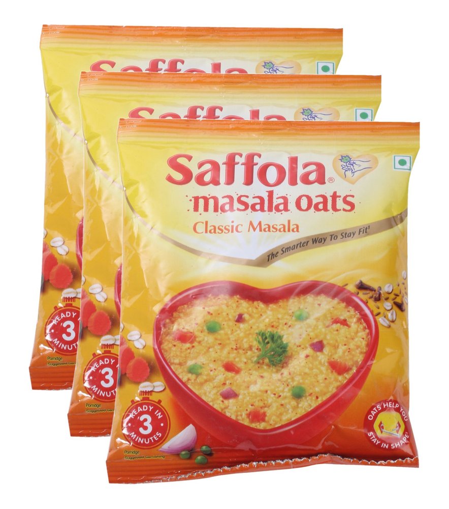 Big Bazaar Combo - Saffola Oats Masala Classic, 40g (Pack of 3) Promo Pack
