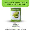 Le Bonheur Green Apple Liposoluble Wax 800g | Hair Removal Wax for Full Body | Sensitive Skin | Sensitive Body Parts | Skin Delicate Areas view 3