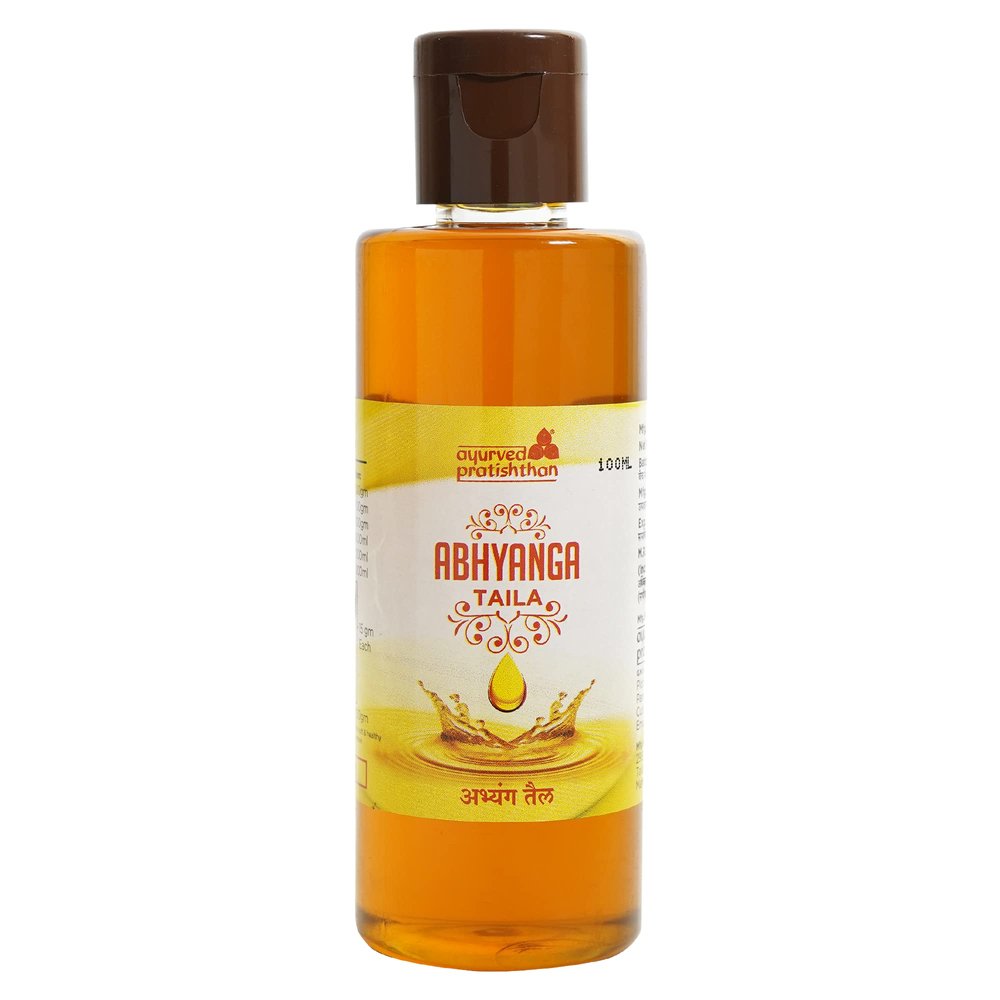 AYURVED PRATISHTHAN Abhyanga Body Massage Oil For Skin Care, Pain Relief, Men & Women -100 ml