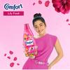 Comfort Lily Fresh Fabric Conditioner 860 ml Bottle|| After Wash Liquid Fabric Softener - For Softness|| Shine & Long Lasting Freshness view 4
