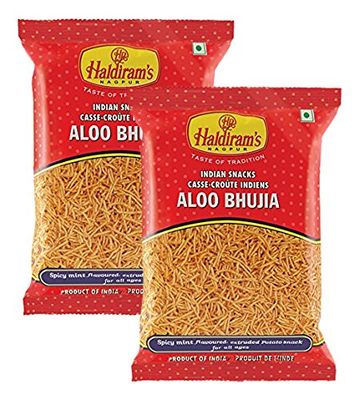 Big Bazaar Combo - Haldiram's Nagpur Aloo Bhujia, 350g (Pack of 2) Promo Pack