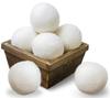 ZG-Home Wool Dryer Balls - Natural Fabric Softener, Reusable, Reduce Wrinkles, Saves Drying Time - Pack of 6 view 1
