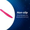 aquawhite Teen, Adult Smart Clean Manual Toothbrush, Medium Bristles, Pack Of 6. (Colour May Vary), view 4
