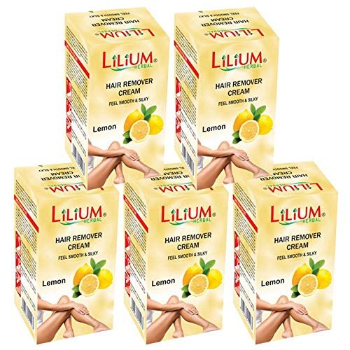 Lilium Lemon Hair Removal Cream 40g Pack of 5