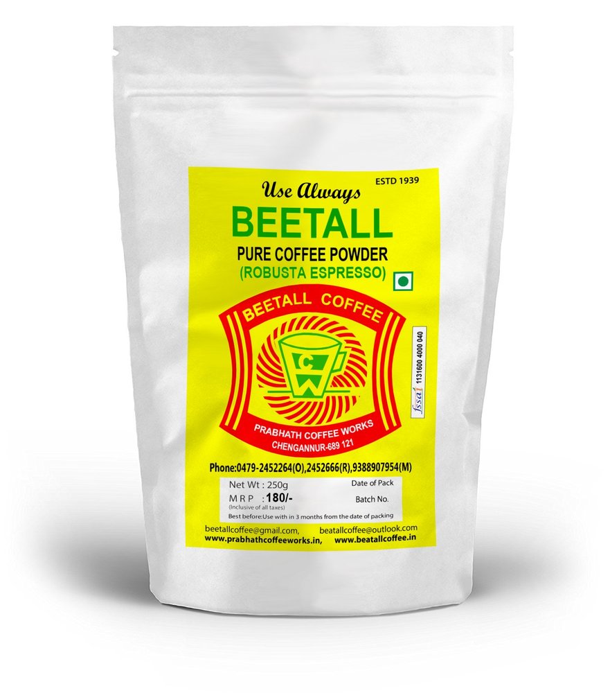 Beatall Robusta Espresso Coffee Powder for Moka Pot - 500 gm